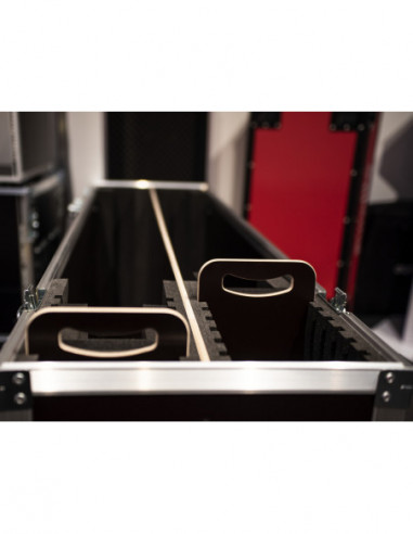 ROADINGER Flightcase 2x LCD ZL55