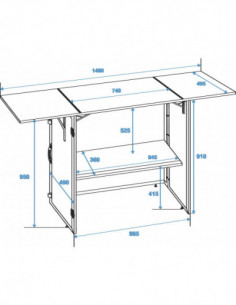 ROADINGER DJ Desk foldable... 2