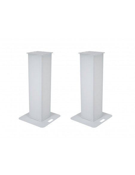 EUROLITE 2x Stage Stand 100cm incl. Cover and Bag, white