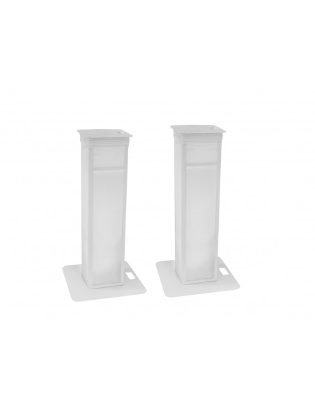 EUROLITE 2x Stage Stand variable incl. Cover and Bag, white