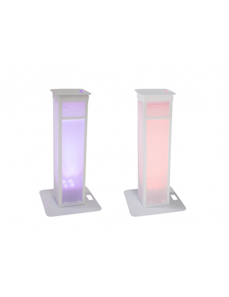 EUROLITE 2x Stage Stand variable incl. Cover and Bag, white