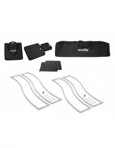 EUROLITE 2x Stage Stand 150cm curved...