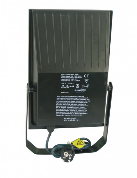 EUROLITE Outdoor Spot 150W WFL black A