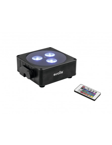 EUROLITE AKKU Flat Light 3 bk