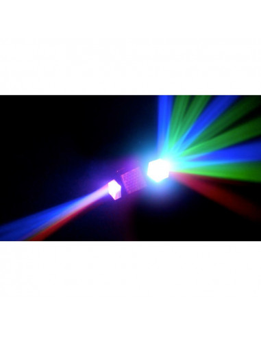 BeamZ Uranus Double Moon - Efeitos LED + Strob