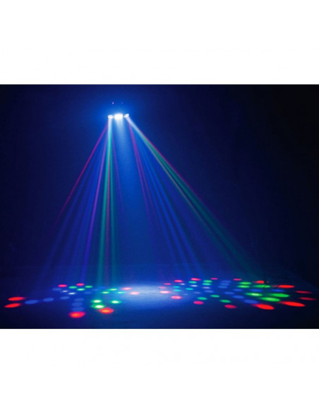 BeamZ Uranus Double Moon - Efeitos LED + Strob