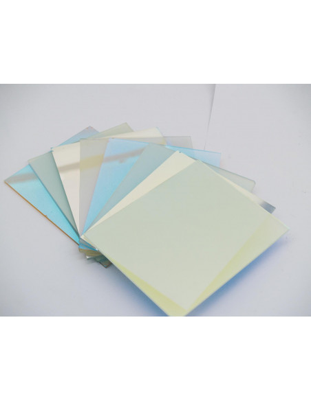 EUROLITE Dichro, red, frosted, 165x132mm