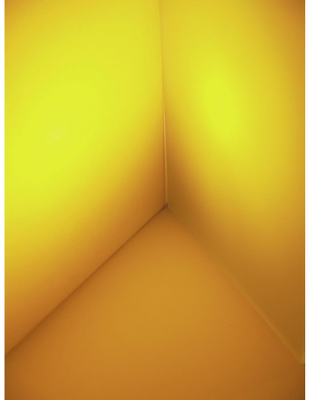 EUROLITE Dichro, yellow, frosted, 165x132mm