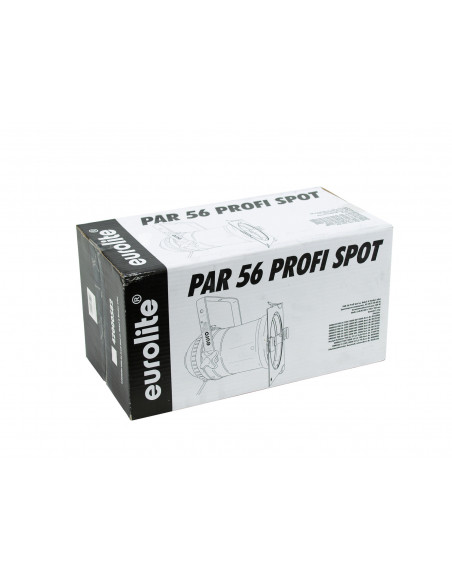 EUROLITE PAR-56 Spot Long with Plug bk