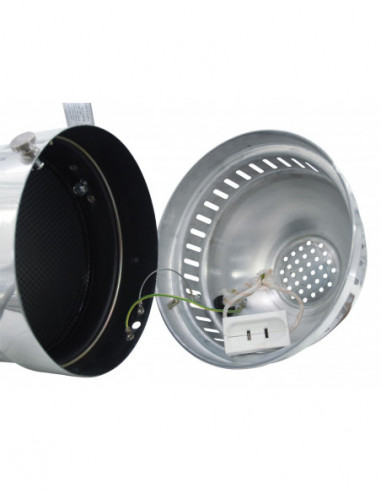 EUROLITE PAR-64 Spot Long with Cable sil