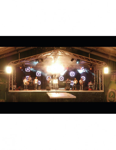 EUROLITE Audience Blinder 4xPAR-36 sil