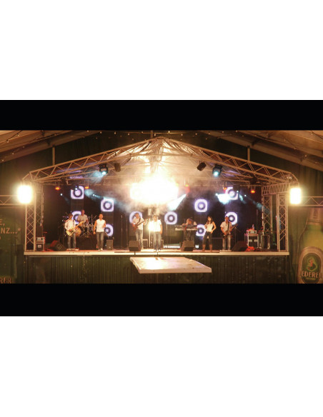 EUROLITE Audience Blinder 4xPAR-36 sil