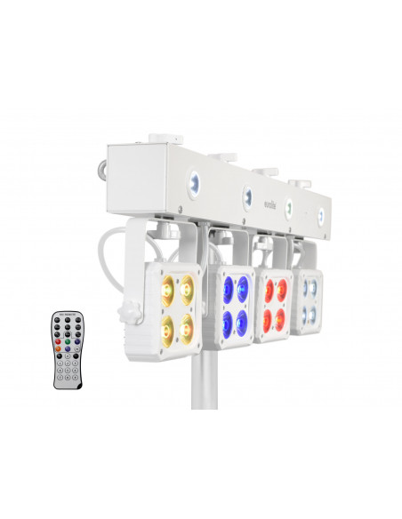 EUROLITE LED KLS-180 Compact Light Set wh