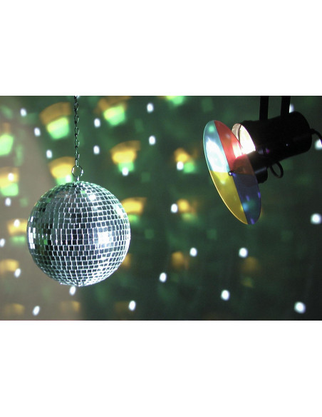 EUROLITE Mirror Ball Set 20cm with Pinspot