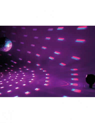 EUROLITE Mirror Ball Set 20cm with...