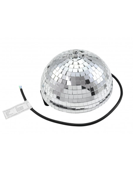 EUROLITE Half Mirror Ball 20cm motorized