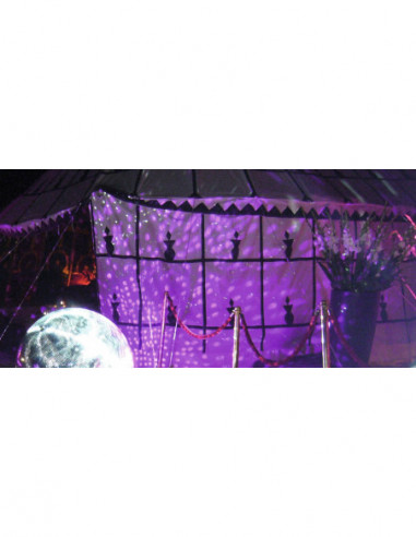 EUROLITE Half Mirror Ball 20cm motorized