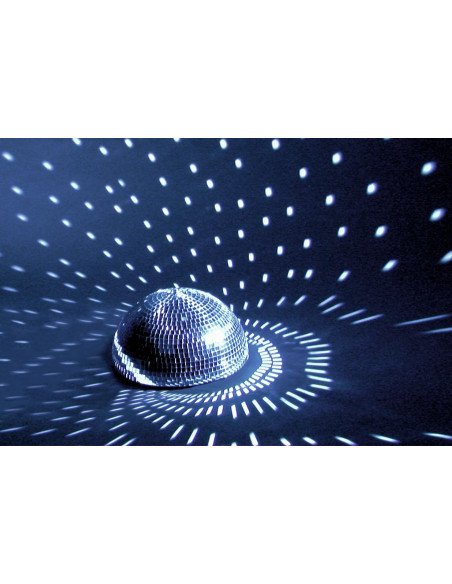 EUROLITE Half Mirror Ball 30cm motorized