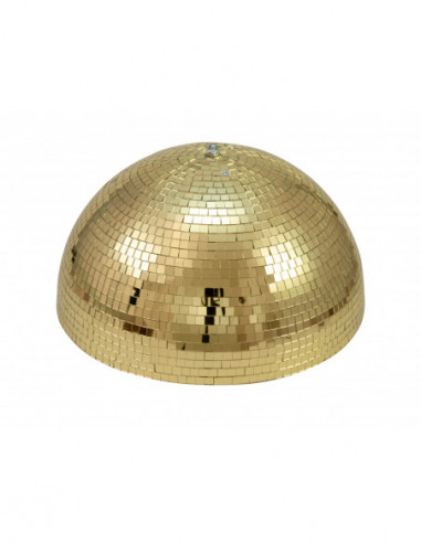 EUROLITE Half Mirror Ball 40cm gold motorized