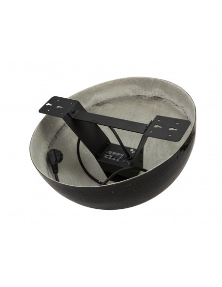 EUROLITE Half Mirror Ball 40cm black motorized