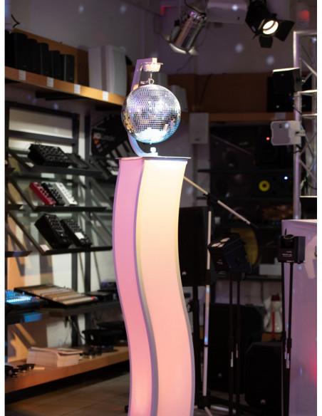 EUROLITE Stand Mount with Motor for Mirror balls up to 30cm wh