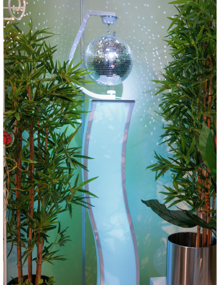 EUROLITE Stand Mount with Motor for Mirror Balls up to 50cm wh + Quick Link