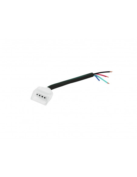 EUROLITE LED Neon Flex 230V Slim RGB Connection Cord with open wires