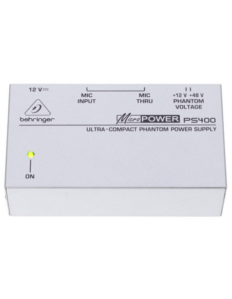BEHRINGER Alimentador Phantom 1 canal PS400
