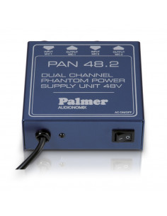 PALMER Pro Phantom Power 2 Channel PAN48 2