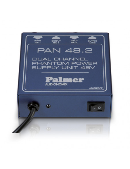 PALMER Pro Phantom Power 2 Channel PAN48