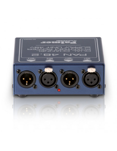 PALMER Pro Phantom Power 2 Channel PAN48