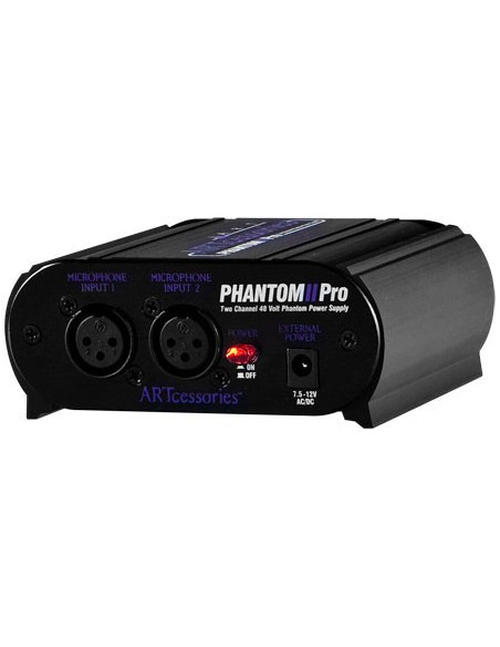 ART Alimentador Phantom Power 2 Canais PHANTOM II