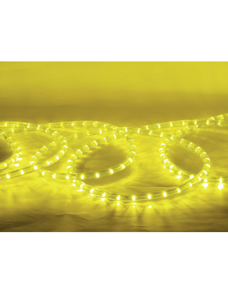 EUROLITE RUBBERLIGHT LED RL1-230V yellow 44m