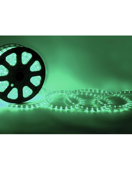 EUROLITE RUBBERLIGHT LED RL1-230V green 44m