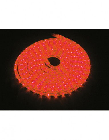 EUROLITE RUBBERLIGHT LED RL1-230V red 9m