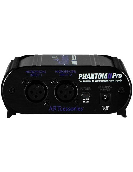 ART Alimentador Phantom Power 2 Canais PHANTOM II