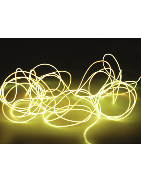 EUROLITE EL Wire 2mm, 2m, yellow
