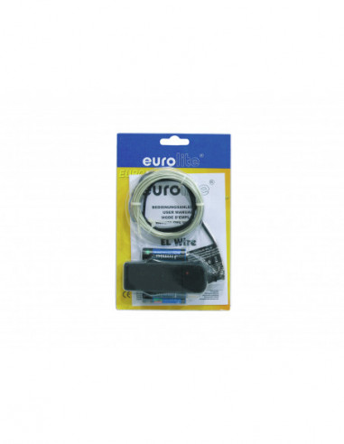 EUROLITE EL Wire 2mm, 2m, light blue