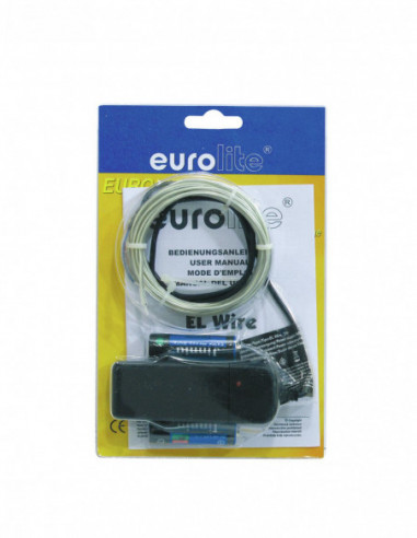 EUROLITE EL Wire 2mm, 2m, white, 6400K