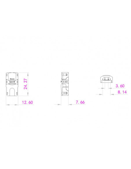 EUROLITE LED Strip Power Contact 2Pin 8mm