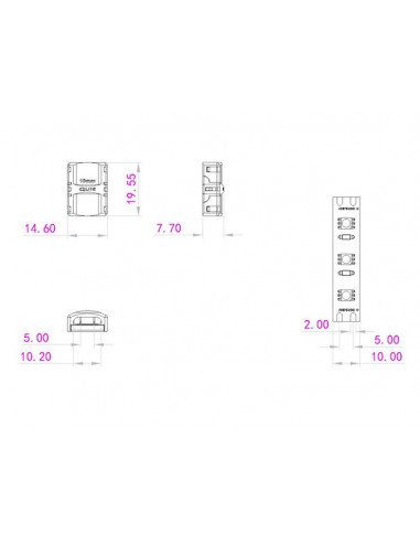 EUROLITE LED Strip Connector 2Pin 10mm