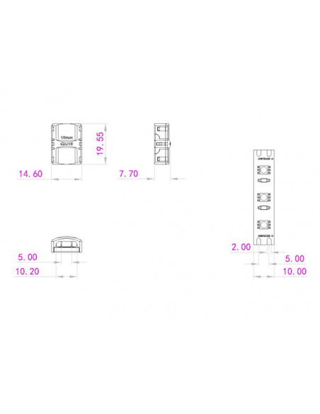 EUROLITE LED Strip Connector 2Pin 10mm