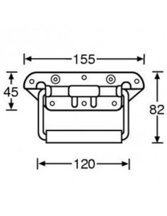 Asa de mola rack sem espelho 34482 2
