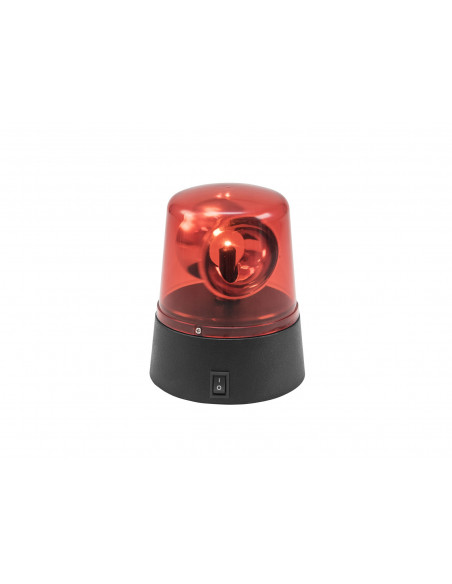 EUROLITE LED Mini Police Beacon red USB/Battery