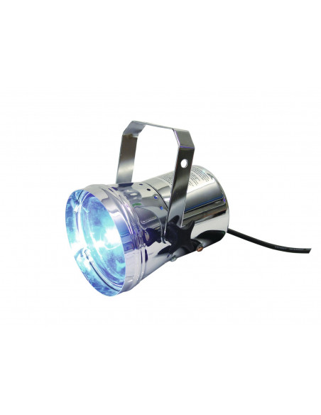 EUROLITE T-36 Pinspot with Cable, silver