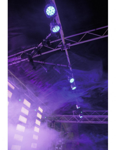 EUROLITE T-36 Pinspot with Cable, silver