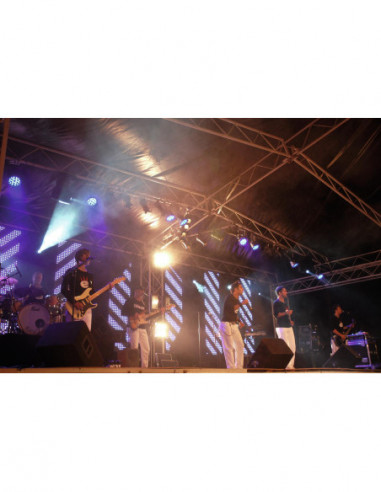 EUROLITE T-36 Pinspot with Cable, silver