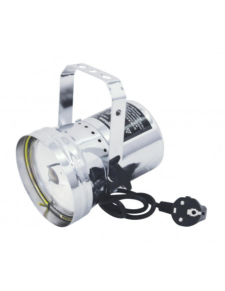 EUROLITE T-36 Pinspot with Plug, silver