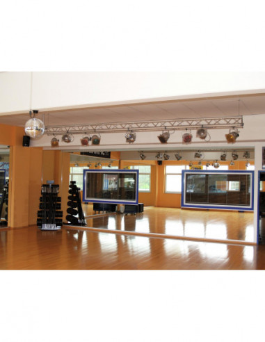 EUROLITE T-36 Pinspot with Plug, silver