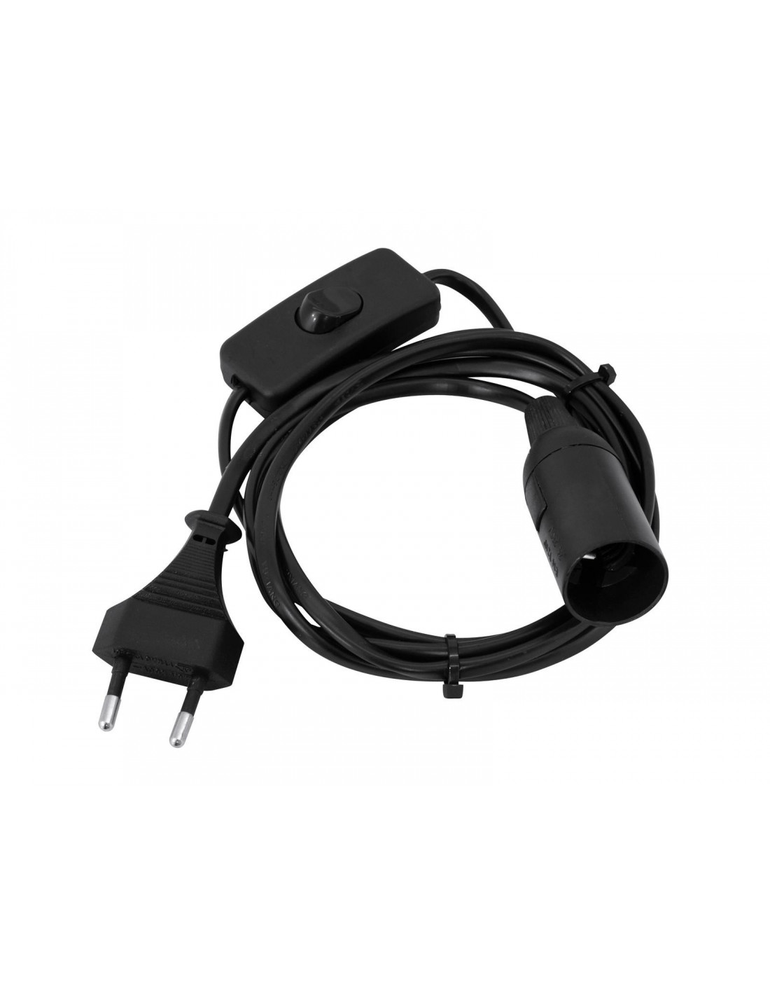 EUROLITE E14 Socket Power Cable, Plug, Switch